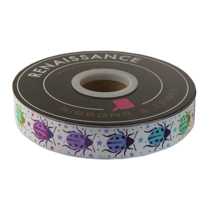 Down to Earth - Spot On in Daybreak - 7/8" width - by Tula Pink - 15 yd spool (Preorder)