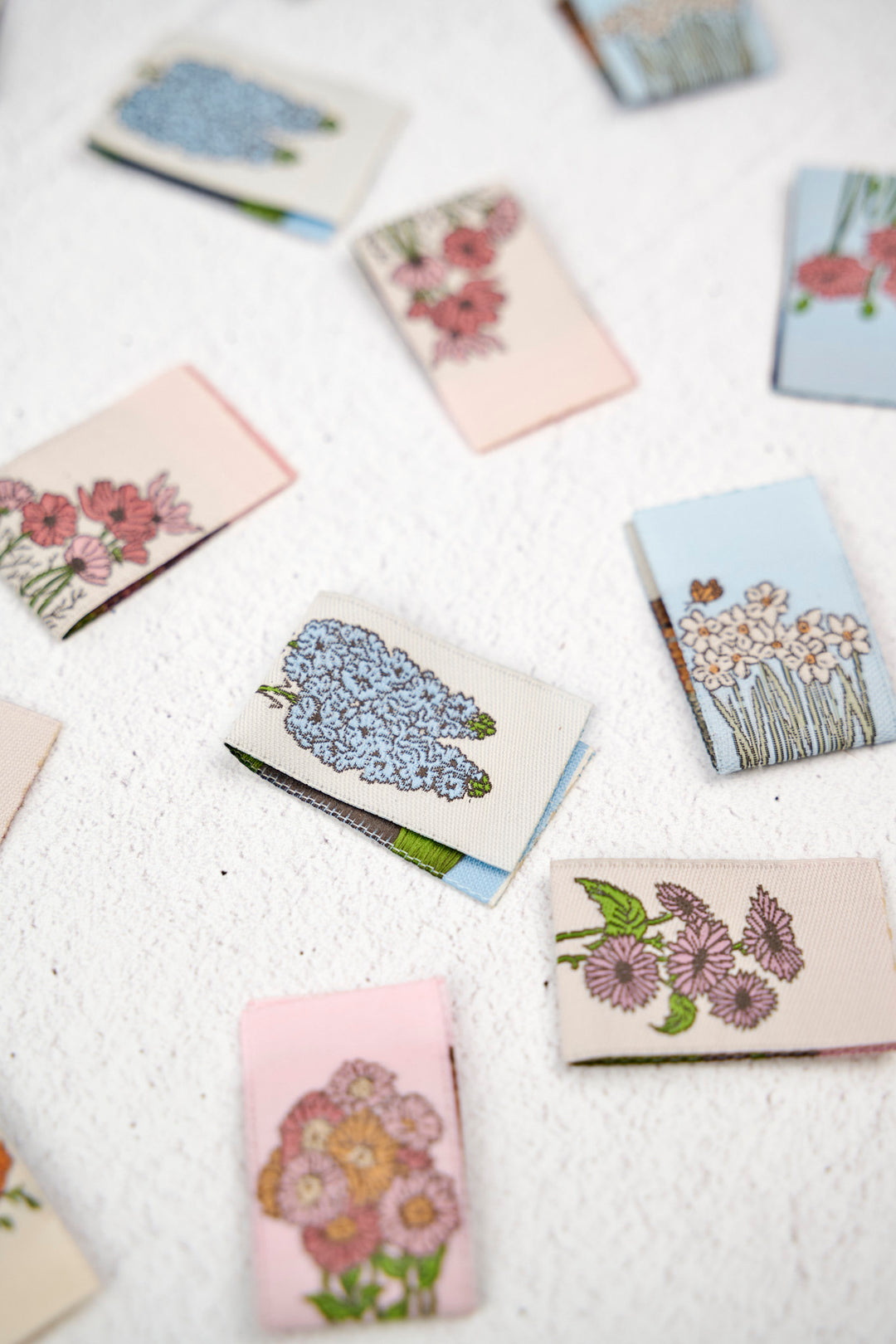 My Secret Garden - Woven Label Pack - 8 PACK