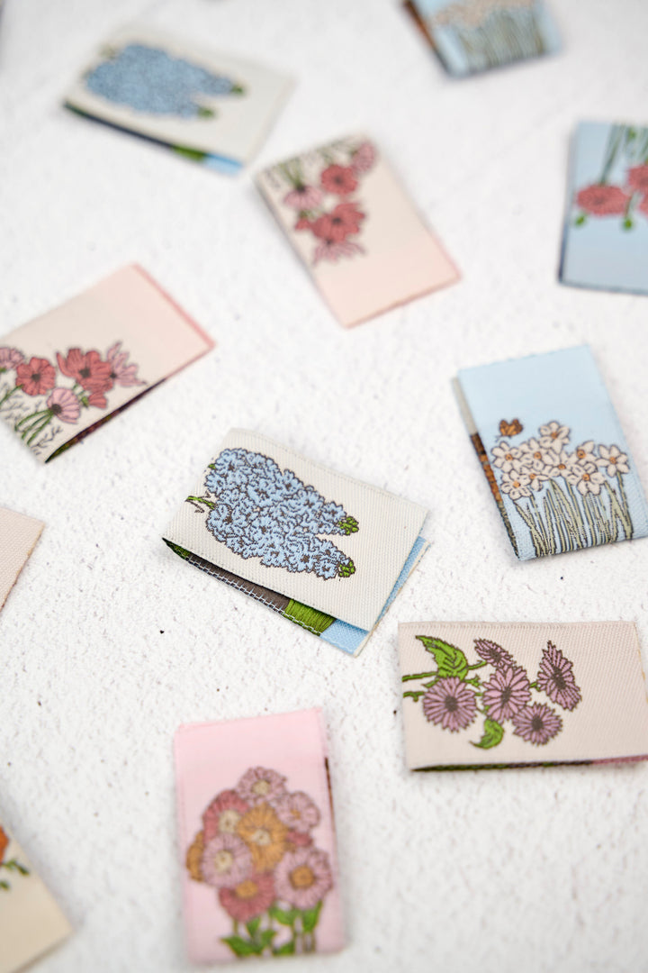 My Secret Garden - Woven Label Pack - 8 PACK