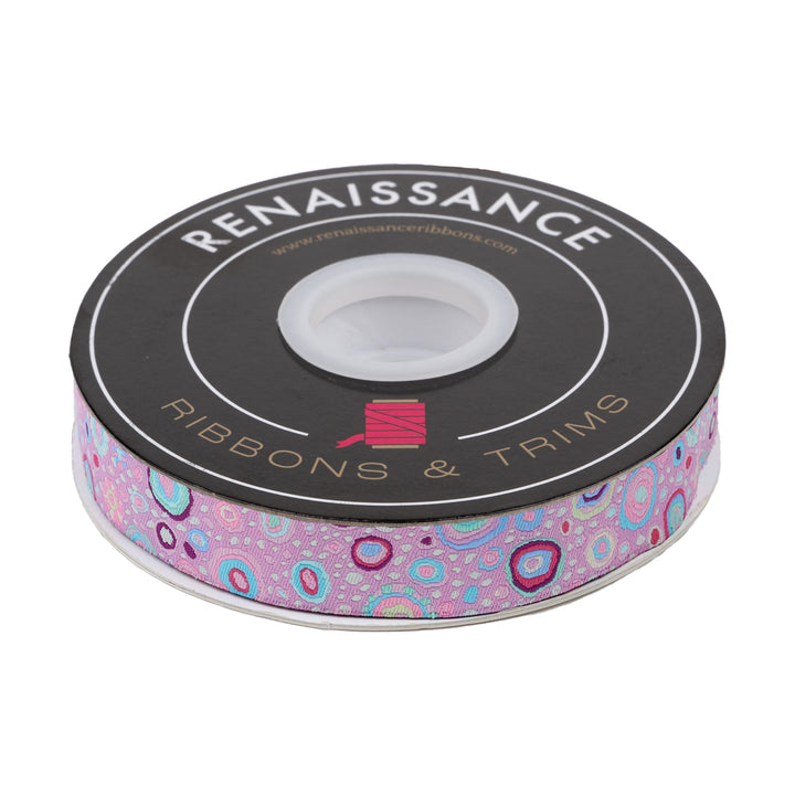 Roman Glass in Lavender - 1-1/2" width - Kaffe Classics 2024 - 15 Yard Spool