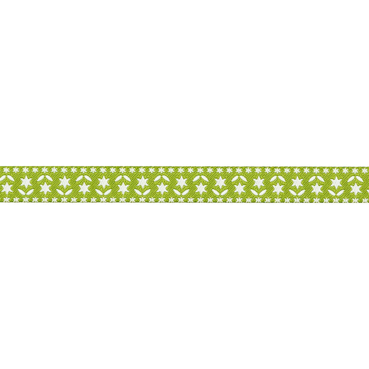 Buon Natale - Twinkle Stars in Pine - 1/2" - by Joanna Figueroa - 15 Yard Spool