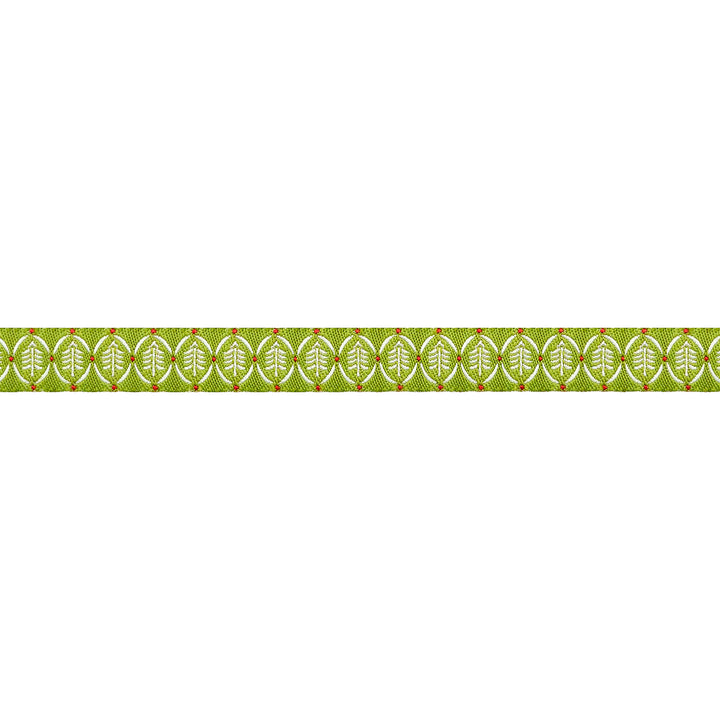 Buon Natale - Yuletide Pines in Pine - 1/2" - by Joanna Figueroa - 15 Yard Spool