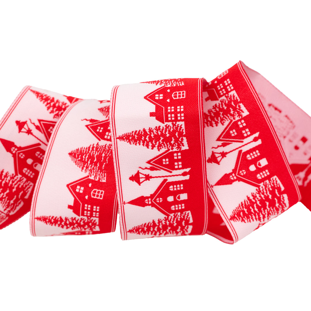 Buon Natale - Christmas Village - 1-1/2" - by Joanna Figueroa - 15 Yard Spool