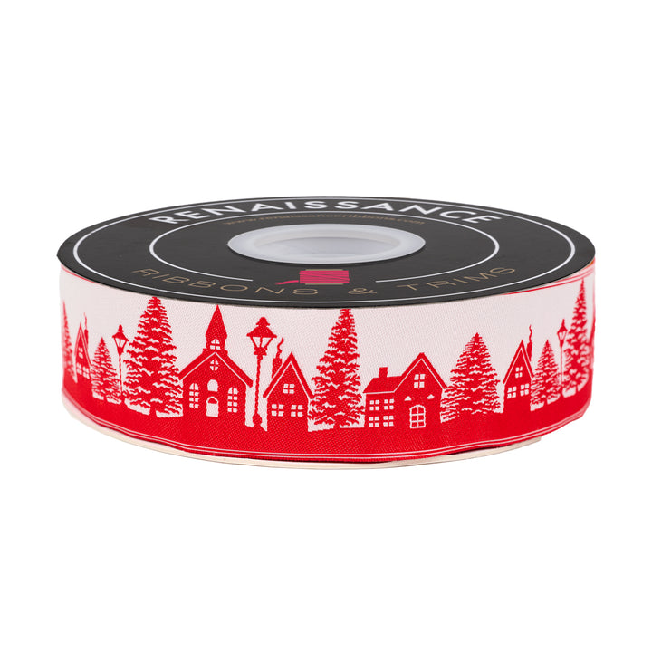Buon Natale - Christmas Village - 1-1/2" - by Joanna Figueroa - 15 Yard Spool