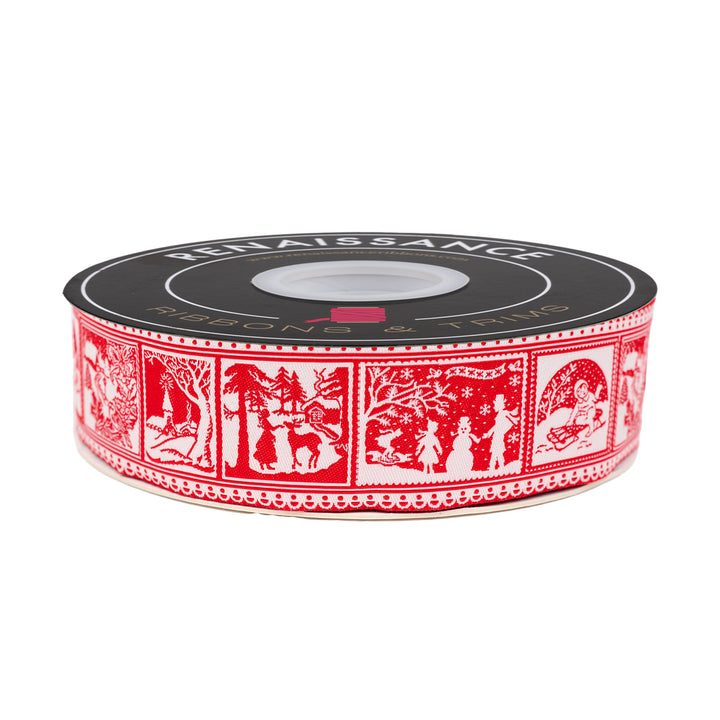 Buon Natale - Holiday Stamps - 1-1/2" - by Joanna Figueroa - 15 Yard Spool