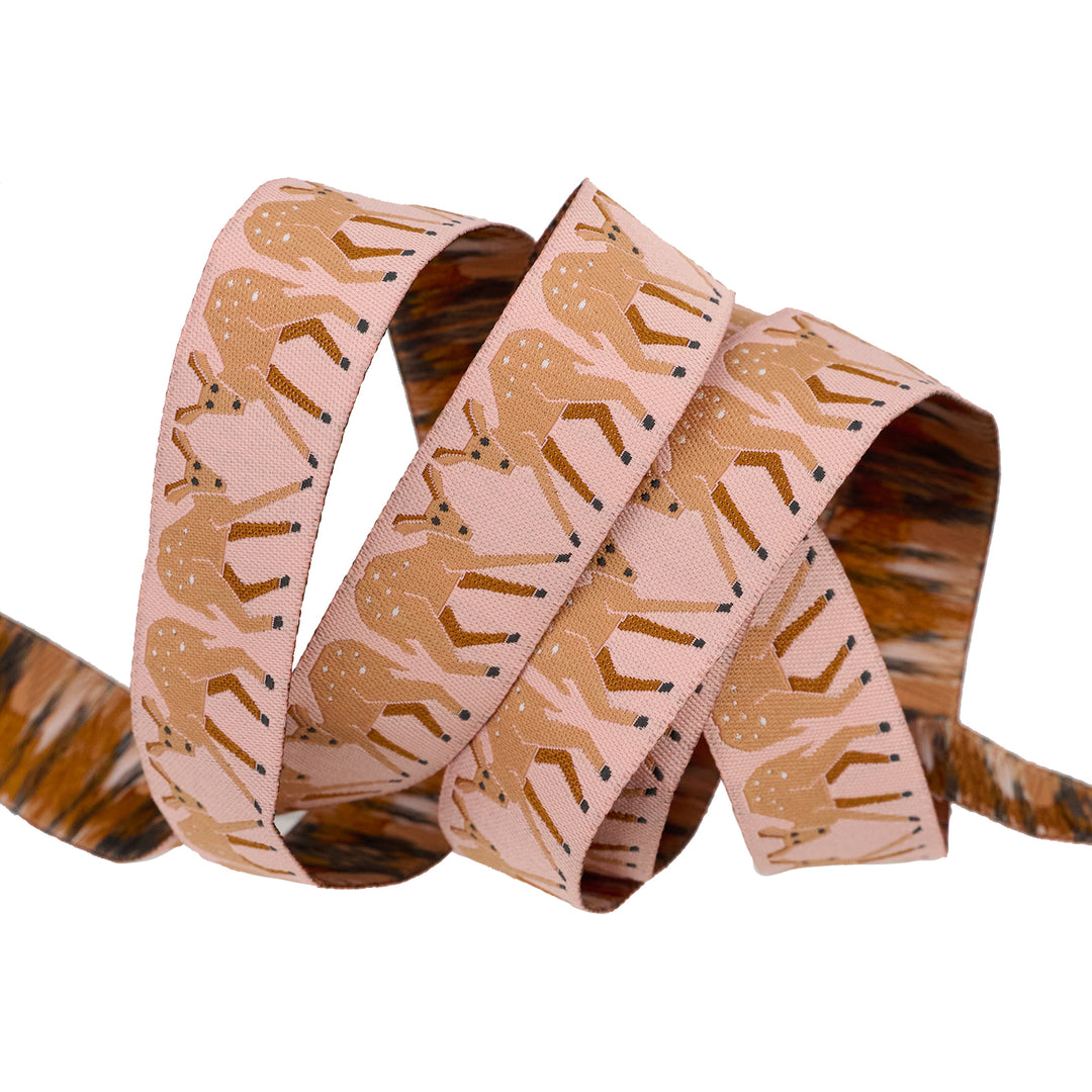 First Day of Fall - Deer - 7/8" width - By Loes Van Oosten - 15 Yard Spool