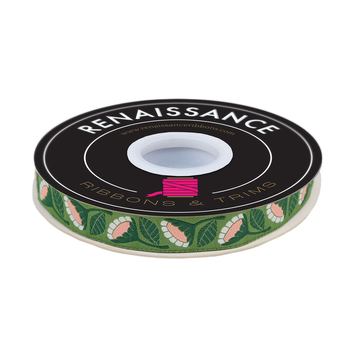 First Day of Fall - Bold Flower - 5/8" width - By Loes Van Oosten - 15 Yard Spool