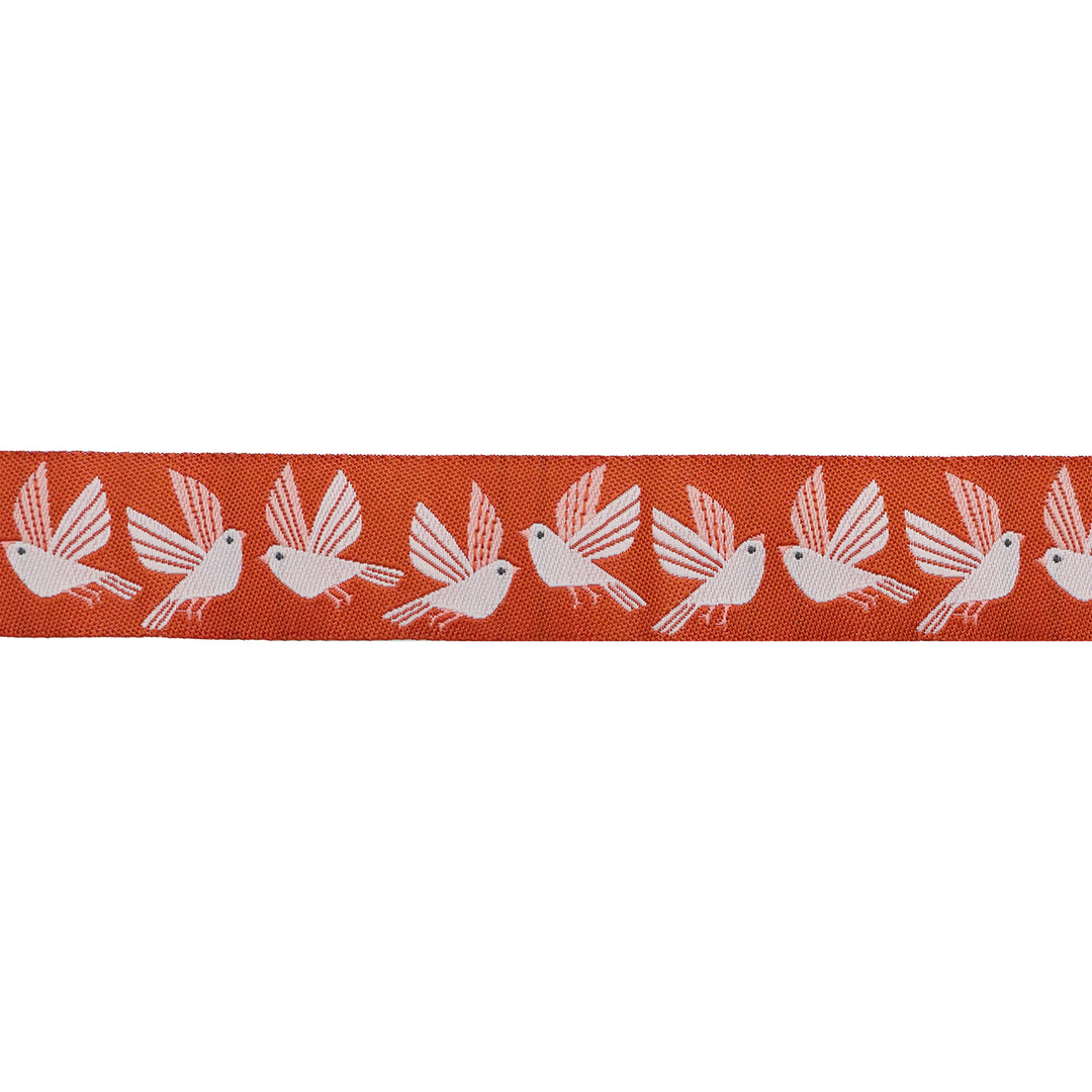 First Day of Fall - Birds - 7/8" width - By Loes Van Oosten - 15 Yard Spool