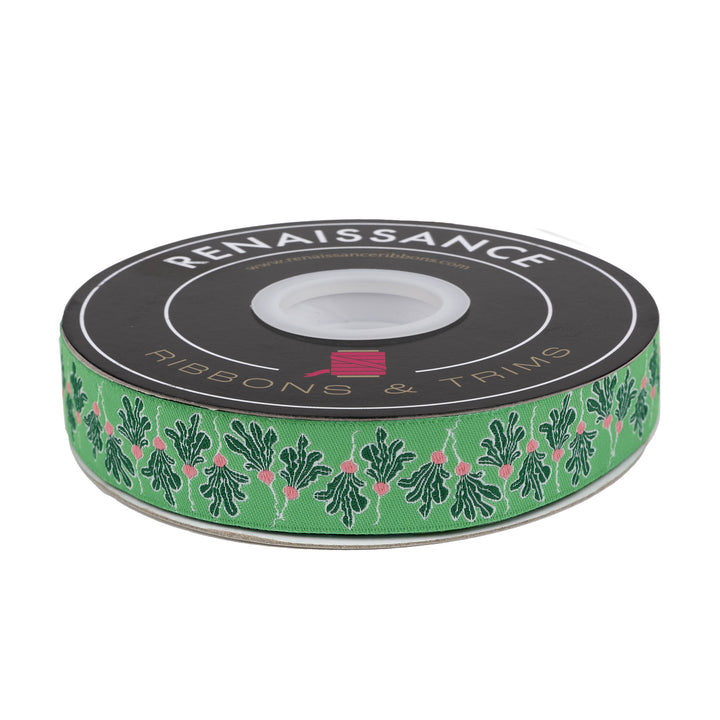 In the Vegetable Garden - Radish - 7/8" width - by Loes Van Oosten - 15 Yard Spool