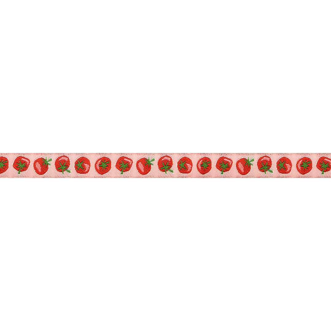 In the Vegetable Garden - Tomato - 3/8" width - by Loes Van Oosten - 15 Yard Spool