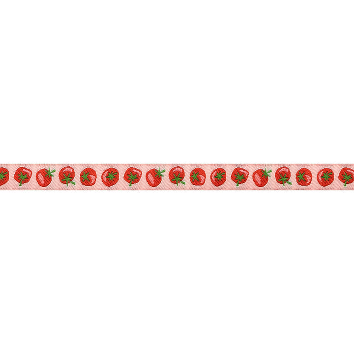 In the Vegetable Garden - Tomato - 3/8" width - by Loes Van Oosten - 15 Yard Spool