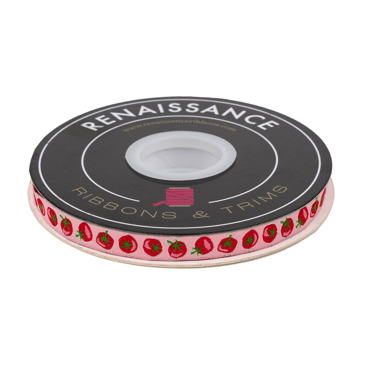 In the Vegetable Garden - Tomato - 3/8" width - by Loes Van Oosten - 15 Yard Spool