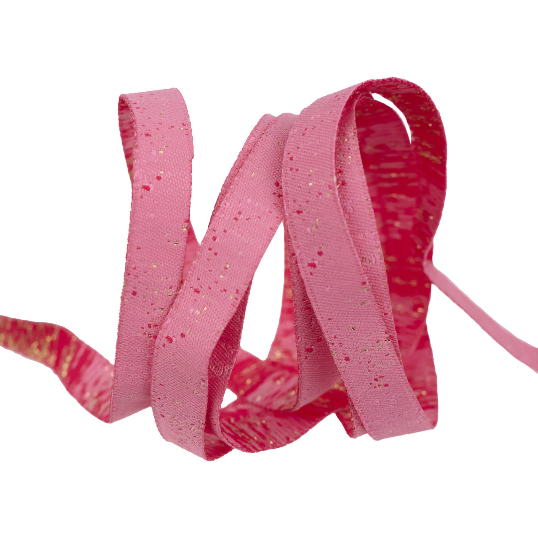 Best of Rashida - Speckled in Pink - 3/8" width - by Rashida Coleman Hale - 15 Yard Spool