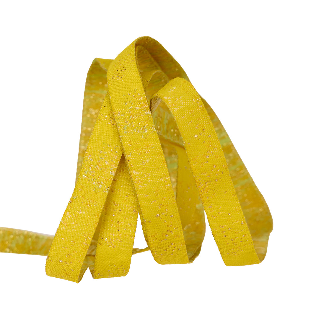Best of Rashida - Speckled in Yellow - 3/8" width - by Rashida Coleman Hale - 15 Yard Spool