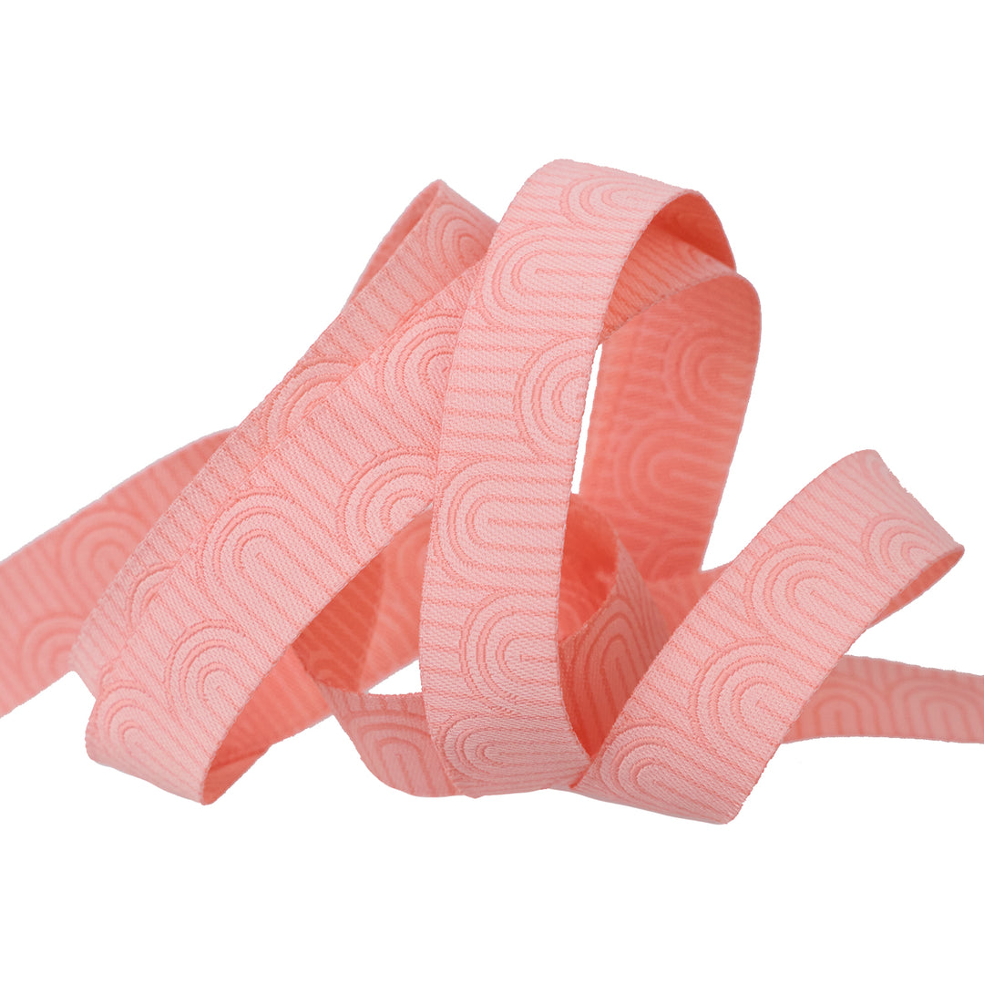 Gateway in Peach - 5/8" width - Savannah - 15 yard Spool