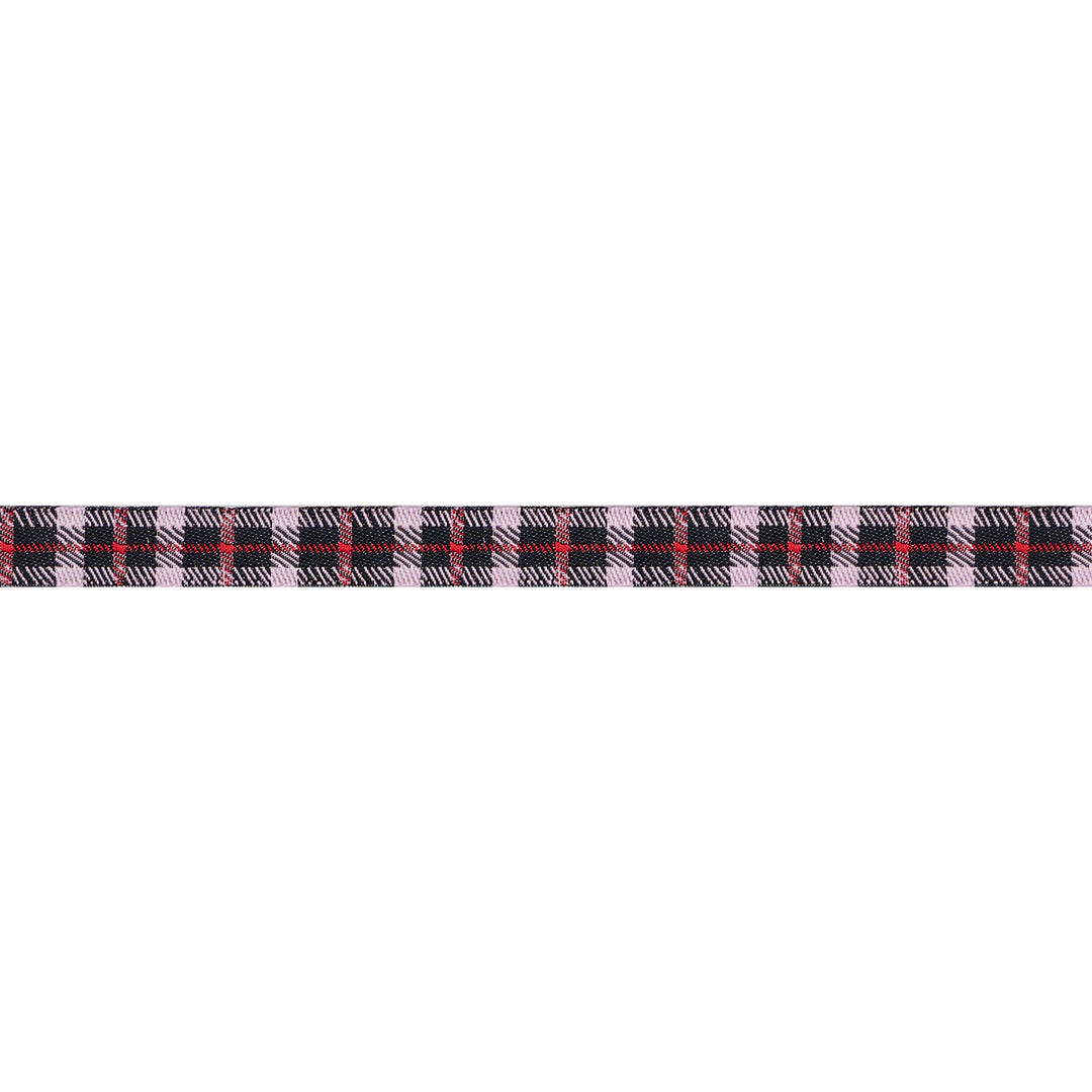 Cheery Plaid - 3/8" width - Gingerbread Christmas - 15 Yard Spool