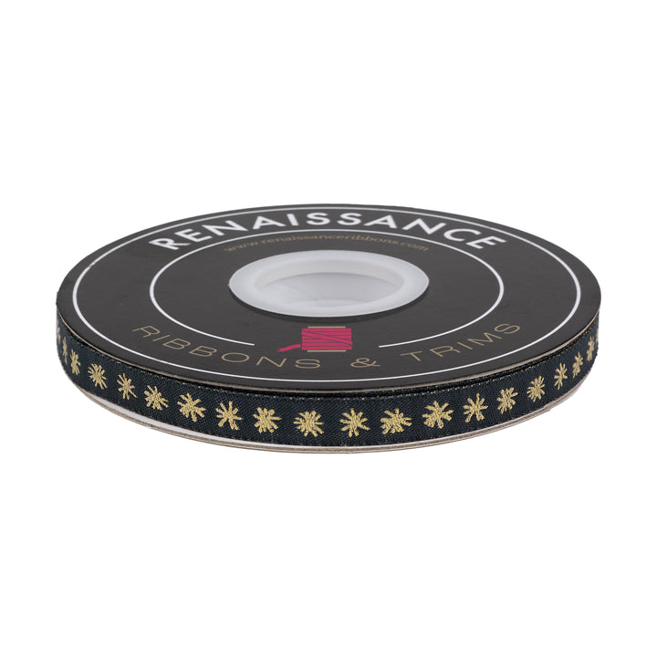 Gold Tinsel - 3/8" width - Farmhouse Christmas - 15 Yard Spool