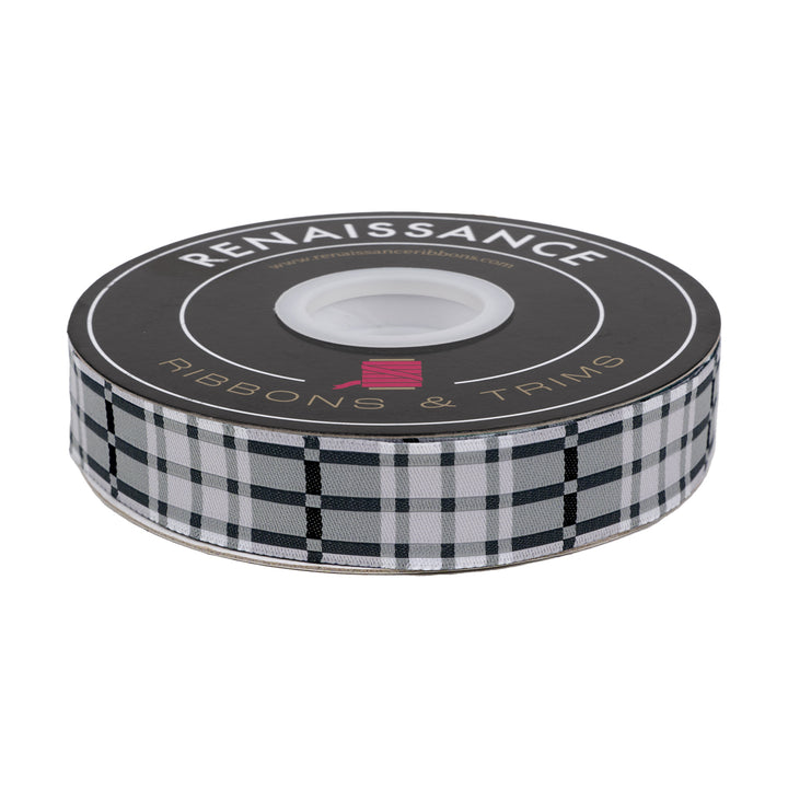 Farmhouse Plaid - 7/8" width - Farmhouse Christmas - 15 Yard Spool