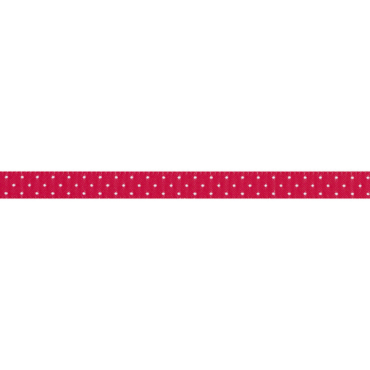 Holiday Dot - 3/8" width - Classic Christmas - 15 Yard Spool