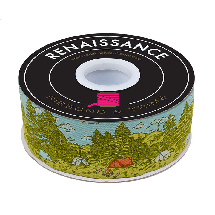 Bucolic in Sky - 2" width - The Great Outdoors by Stacy Iest Hsu - 15 Yard Spool