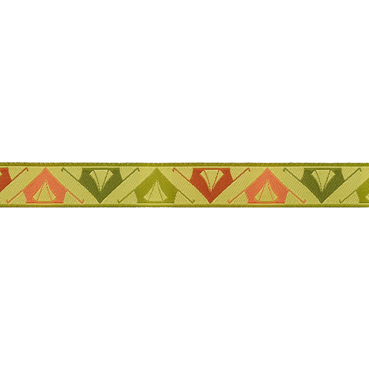 Tent Time in Fern - 5/8" width - The Great Outdoors by Stacy Iest Hsu - 15 Yard Spool