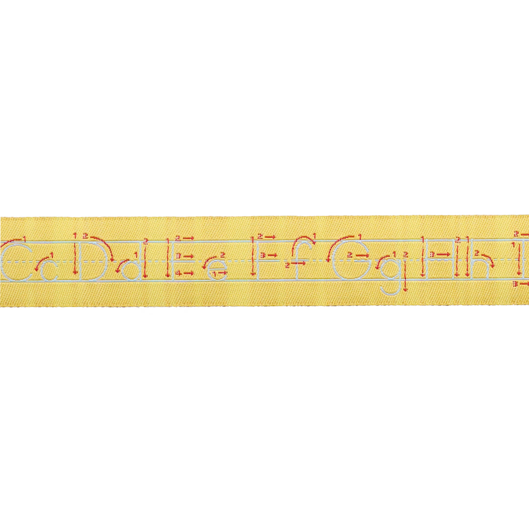 Standard Alphabet in School Bus - 7/8" width - Back to School by Stacy Iest Hsu - 15 Yard Spool