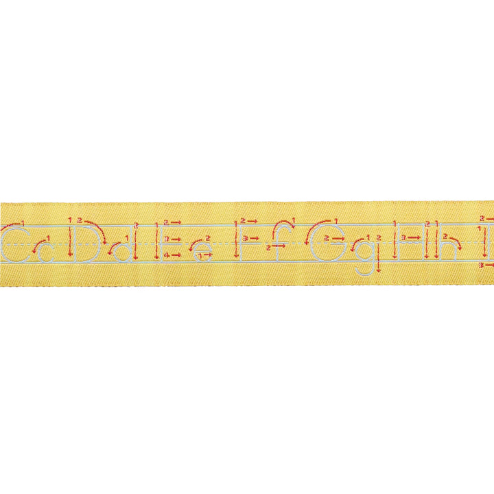 Standard Alphabet in School Bus - 7/8" width - Back to School by Stacy Iest Hsu - 15 Yard Spool