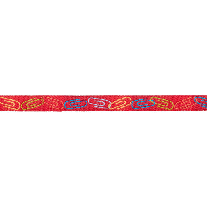 Clip It in Apple - 3/8" width - Back to School by Stacy Iest Hsu - 15 Yard Spool
