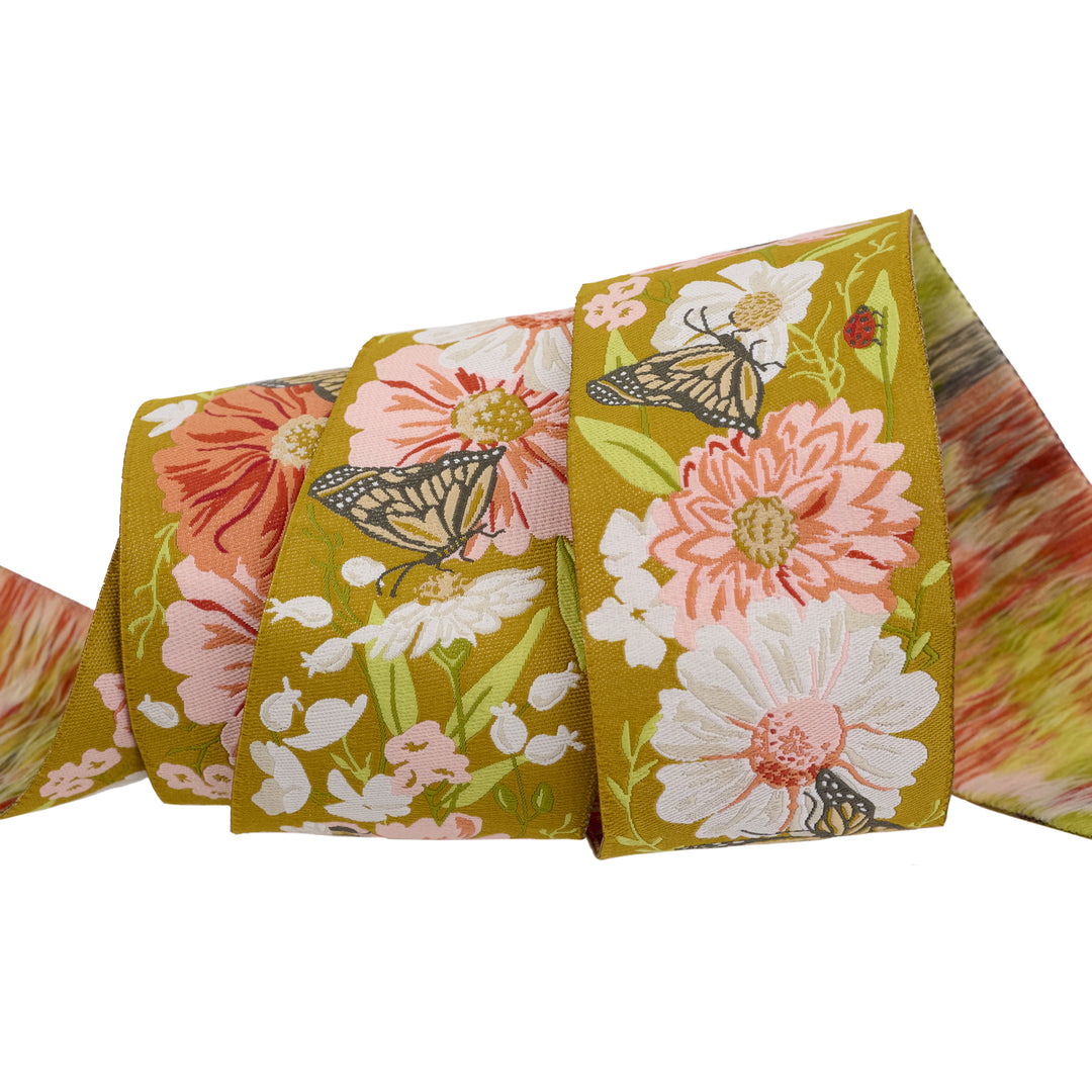 Farmstead - Farm Garden in Haystack - 2" width - by Stacy Iest Hsu - 15 Yard Spool