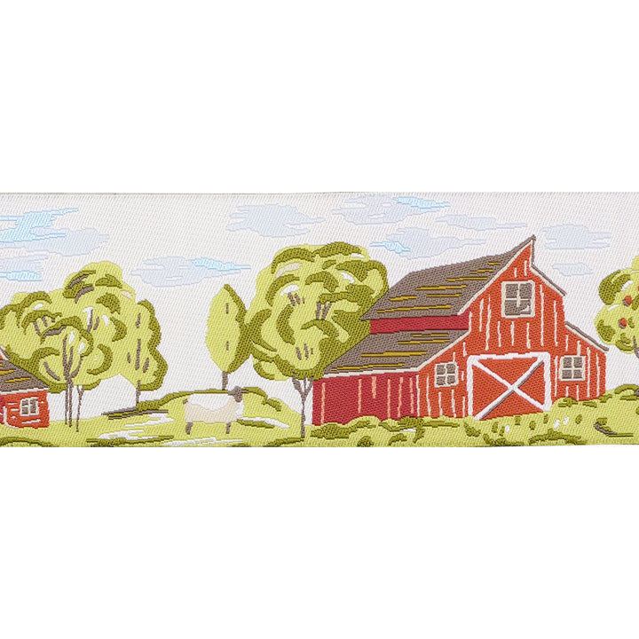 Farmstead - Farmstead in Porcelain - 2" width - by Stacy Iest Hsu - 15 Yard Spool