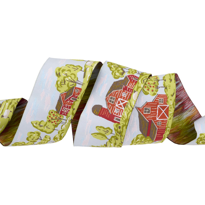 Farmstead - Farmstead in Sky - 2" width - by Stacy Iest Hsu - 15 Yard Spool
