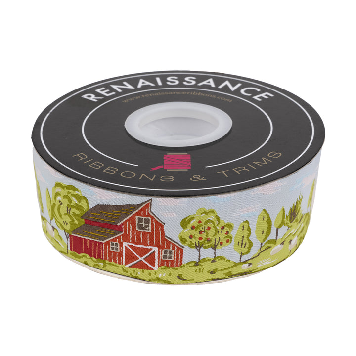 Farmstead - Farmstead in Sky - 2" width - by Stacy Iest Hsu - 15 Yard Spool