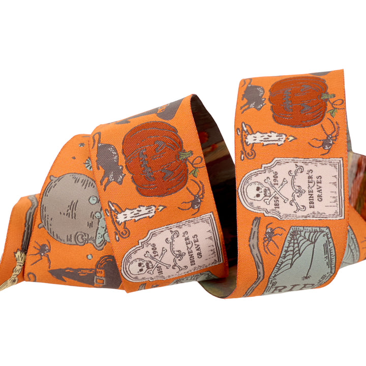 Home Sweet Haunt - Spells and Spooks - 2" width - by Stacy Iest Hsu - 15 Yard Spool