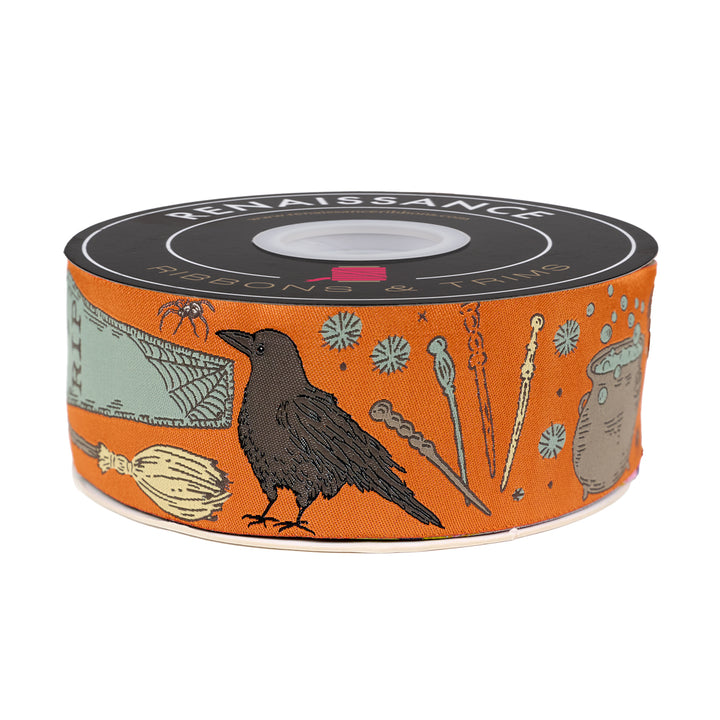 Home Sweet Haunt - Spells and Spooks - 2" width - by Stacy Iest Hsu - 15 Yard Spool