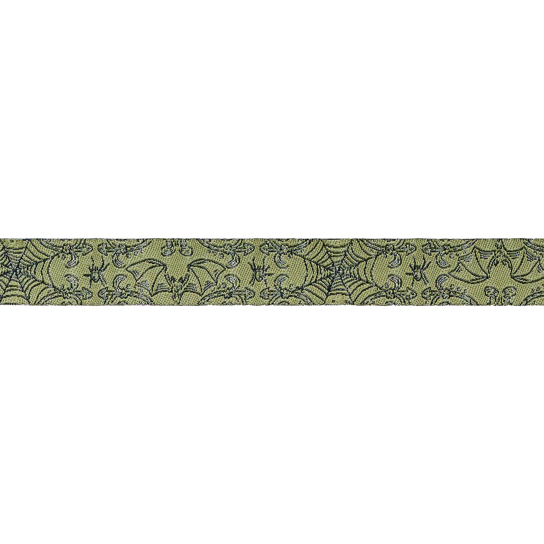 Home Sweet Haunt - Iron Web in Fern - 5/8" width - by Stacy Iest Hsu - 15 Yard Spool