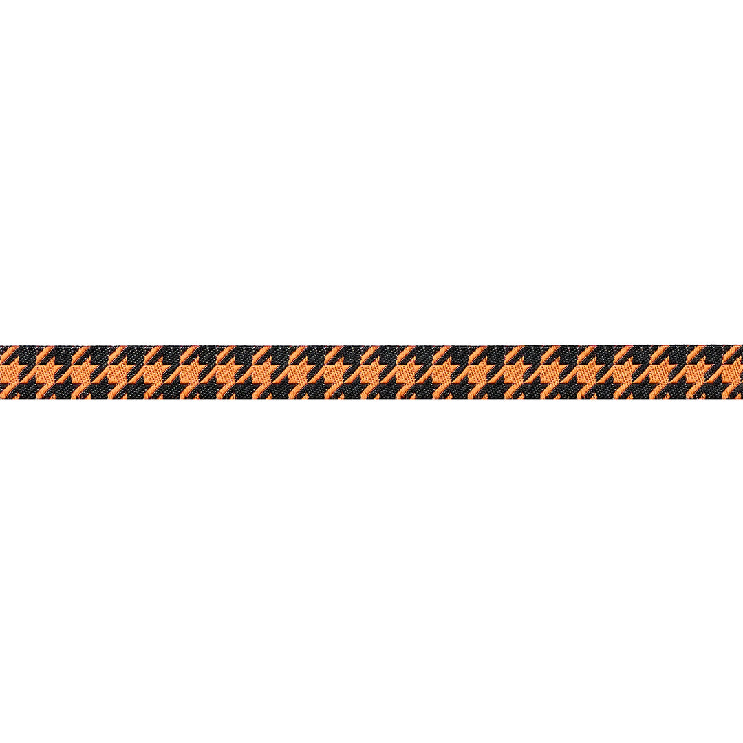 Home Sweet Haunt - Hounds Tooth in Pumpkin - 3/8" width - by Stacy Iest Hsu - 15 Yard Spool