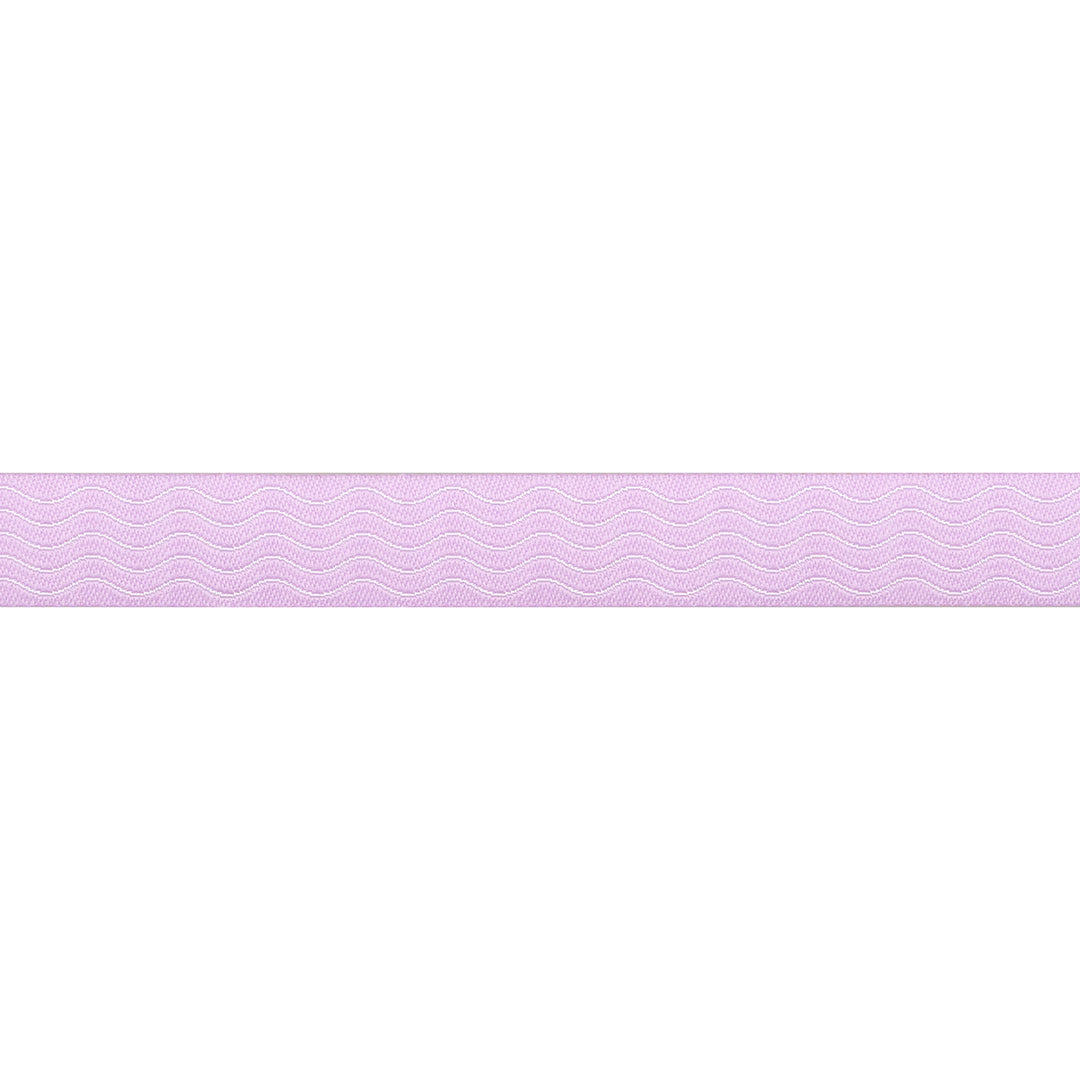 Waves in Pink Sunrise - 5/8" width - La Dolce Vita by Stacy Peterson - 15 Yard Spool