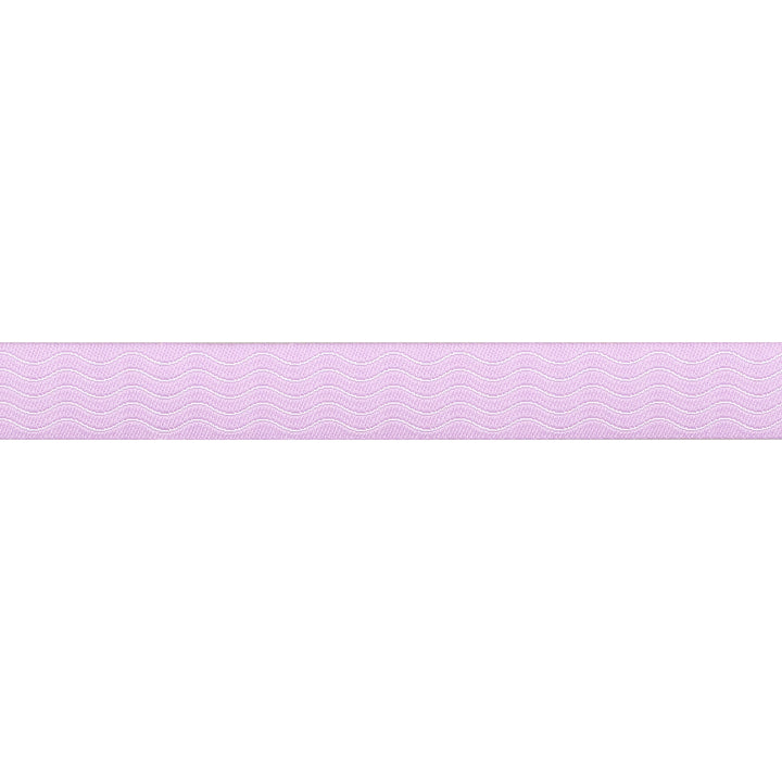 Waves in Pink Sunrise - 5/8" width - La Dolce Vita by Stacy Peterson - 15 Yard Spool