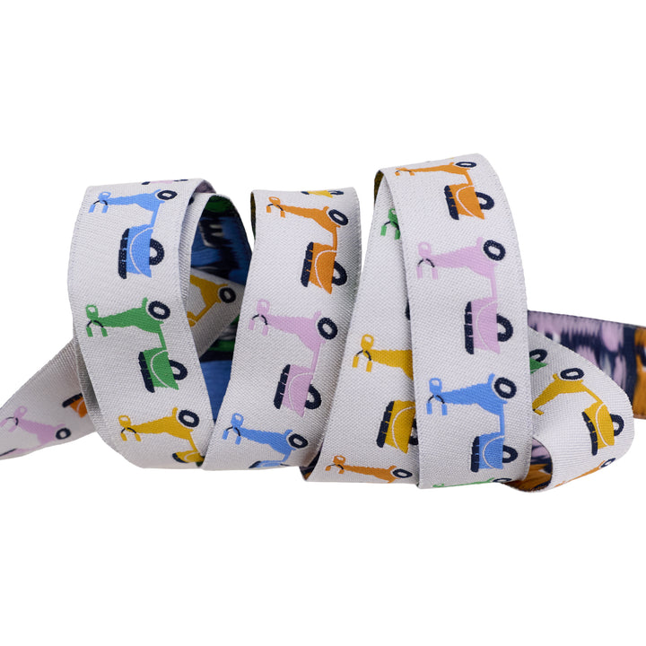 Scooters - 7/8" width - La Dolce Vita by Stacy Peterson - 15 Yard Spool