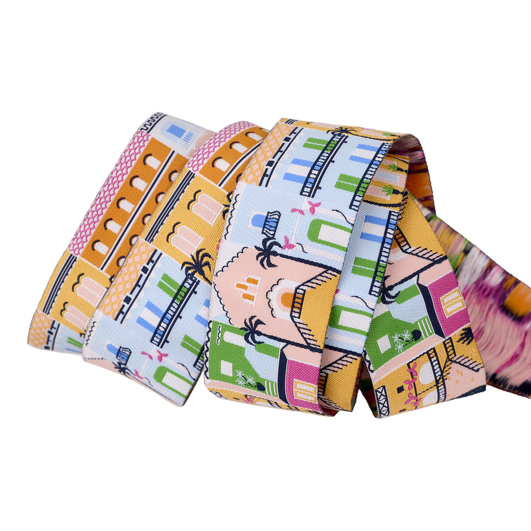 Amalfi Coast - 1-1/2" width - La Dolce Vita by Stacy Peterson - 15 Yard Spool