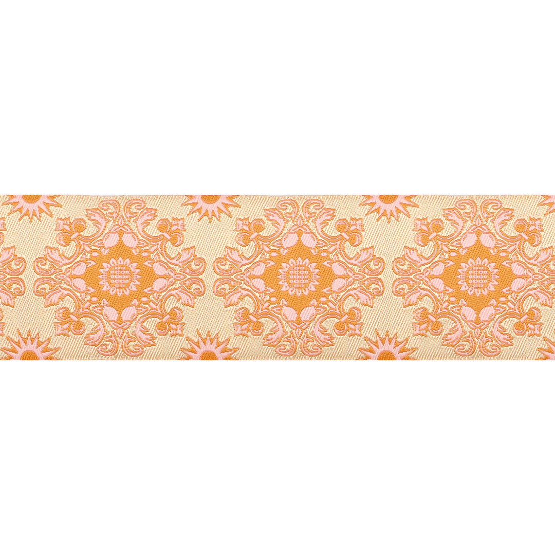 Portofino in Orange - 1-1/2" width - La Dolce Vita by Stacy Peterson - 15 Yard Spool