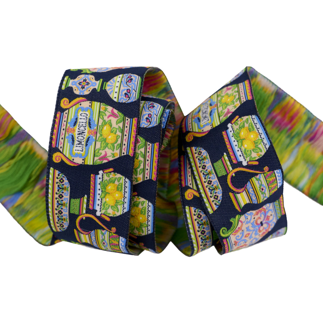 Majolica - 1-1/2" width - La Dolce Vita by Stacy Peterson - 15 Yard Spool