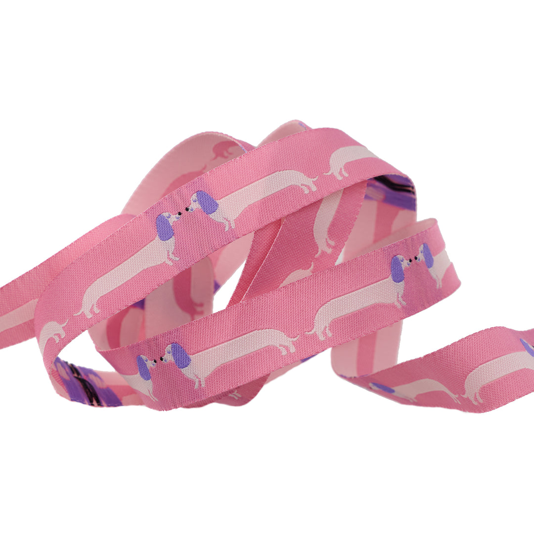Long Dog - 5/8" width - Dog Park by Sarah Watts - 15 Yard Spool