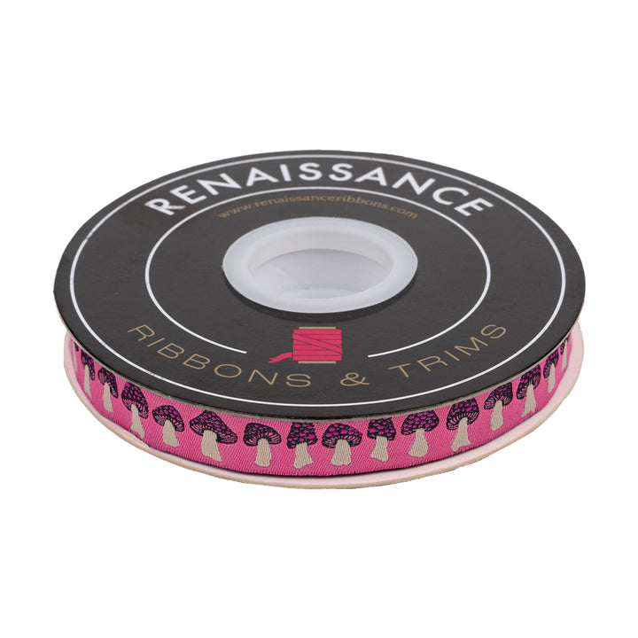 Mushrooms - 5/8" width - Best of Sarah Watts - 15 Yard Spool