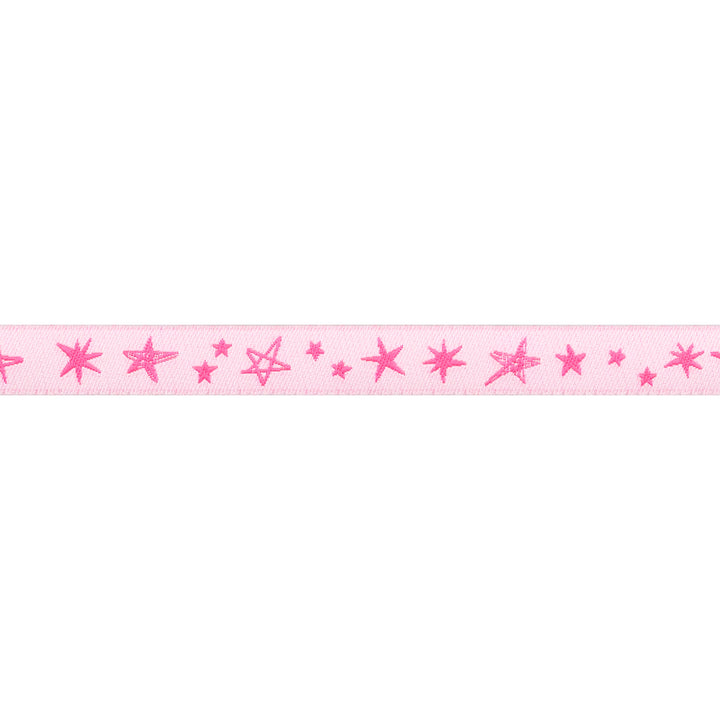 Teddy and the Bears - Rockstar in Glow Rose - 1/2" - by Sarah Watts - 15 Yard Spool