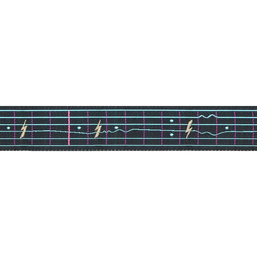 Teddy and the Bears - Fret Board in Black - 7/8" - 15 Yard Spool