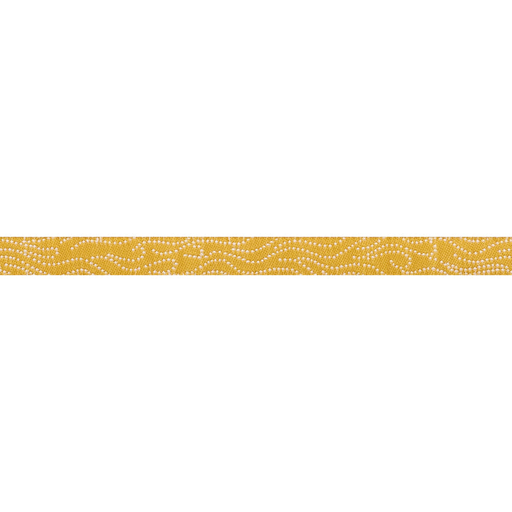 Teddy and the Bears - Flames in Goldenrod - 3/8" - by Sarah Watts - 15 Yard Spool