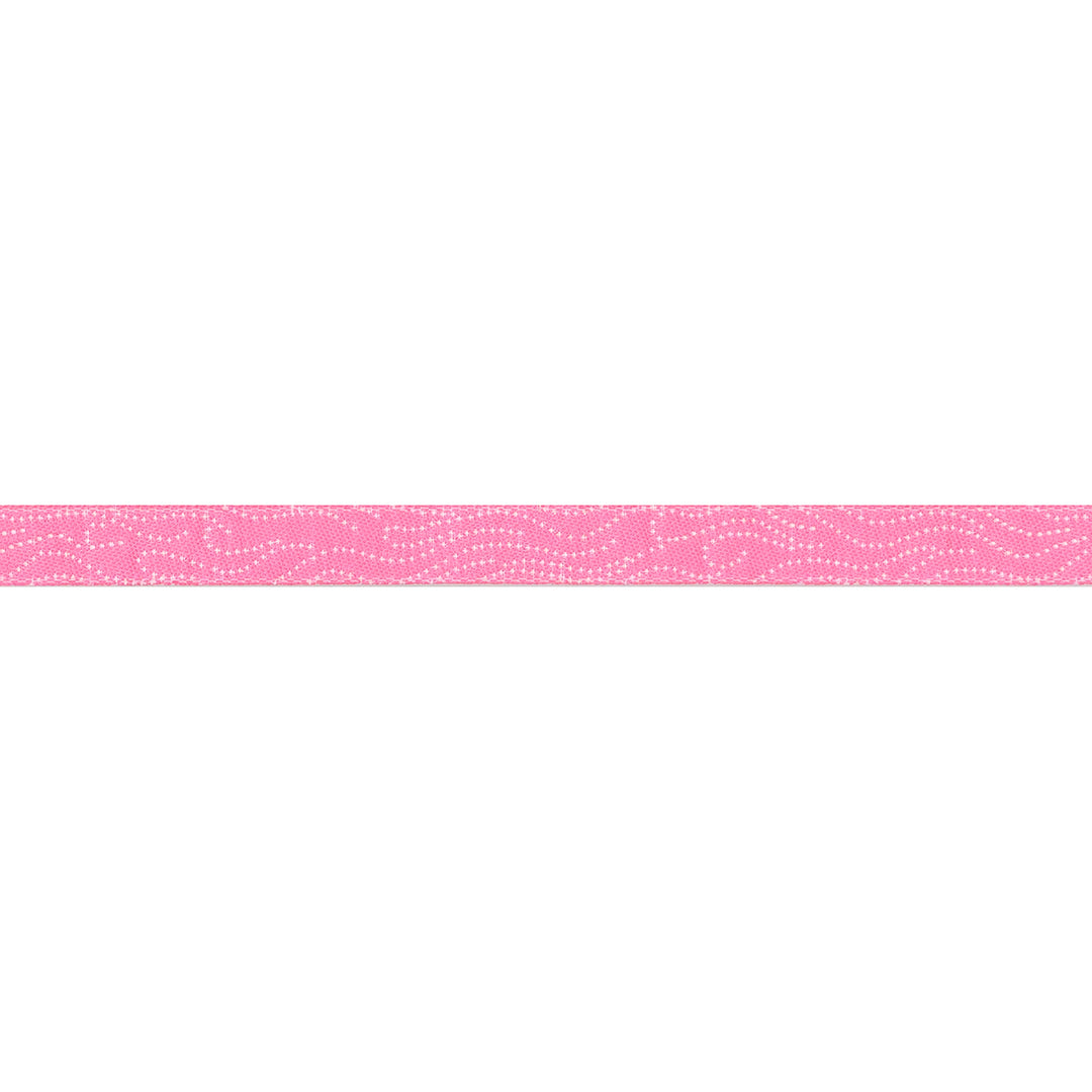 Teddy and the Bears - Flames in Glow Rose - 3/8" - by Sarah Watts - 15 Yard Spool