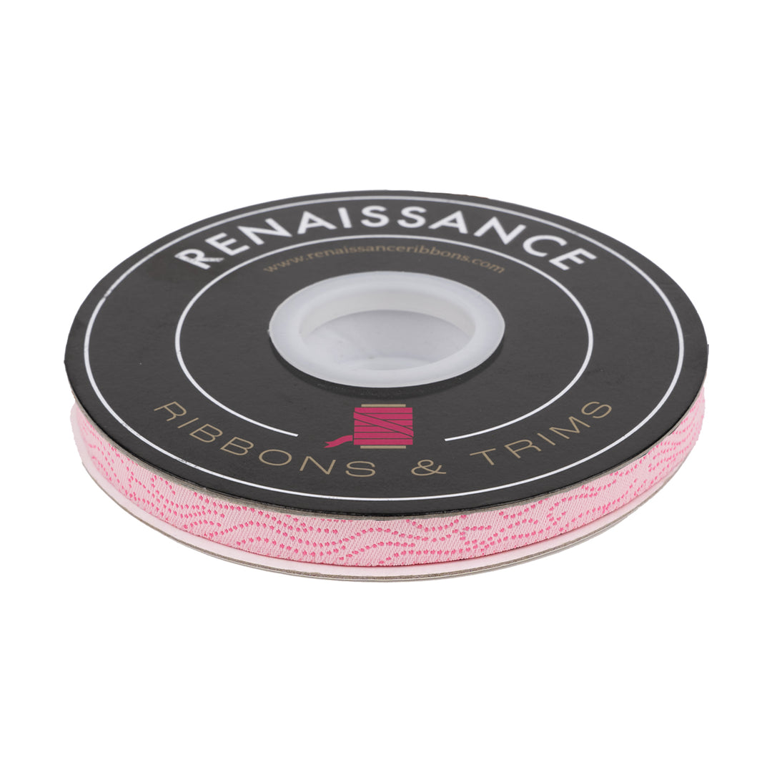 Teddy and the Bears - Flames in Glow Rose - 3/8" - by Sarah Watts - 15 Yard Spool