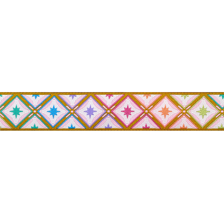 Stargazer in Mint - 7/8" width - Tula Pink Roar! - 15 yd Spool